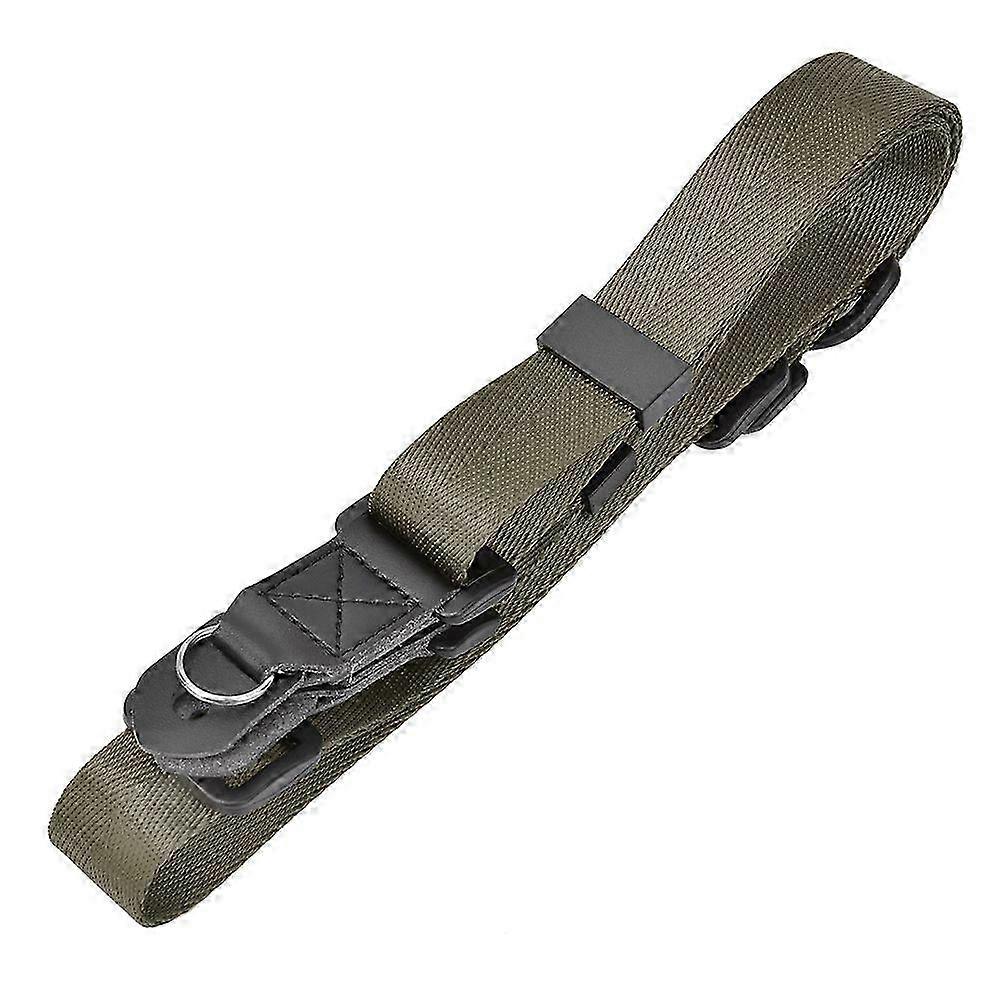 عالمي نايلون سريع قابل للتعديل الكاميرا الرقبة الكتف تحمل حزام حبال حزام مع حلقة معدنية لكاميرا DSLR فورية بدون مرآة E [M