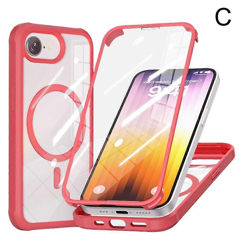 Double-sided Tempered Glass Protective Case For IPhone 16e
