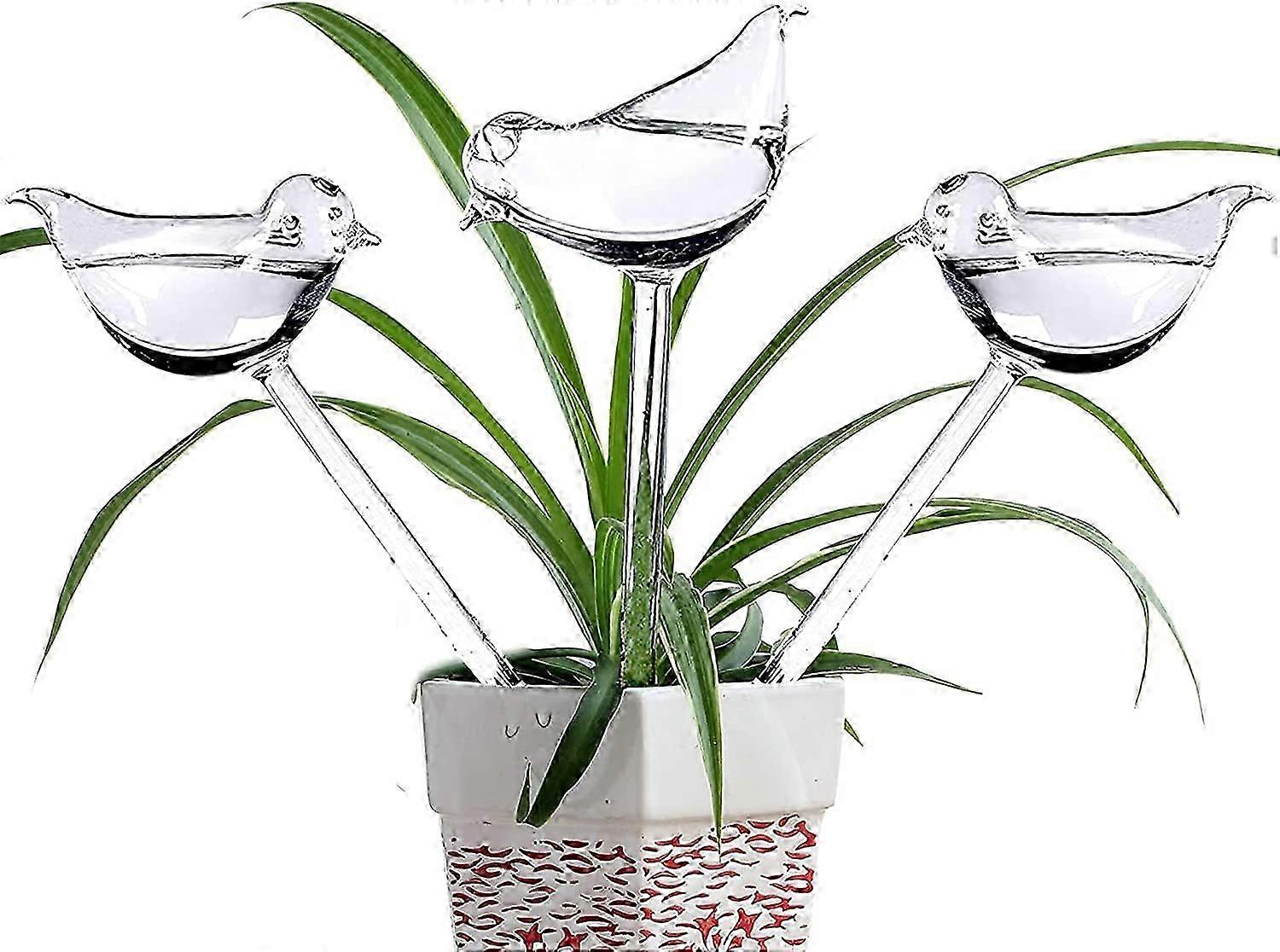 Glass Watering Globe Self Watering Spikes