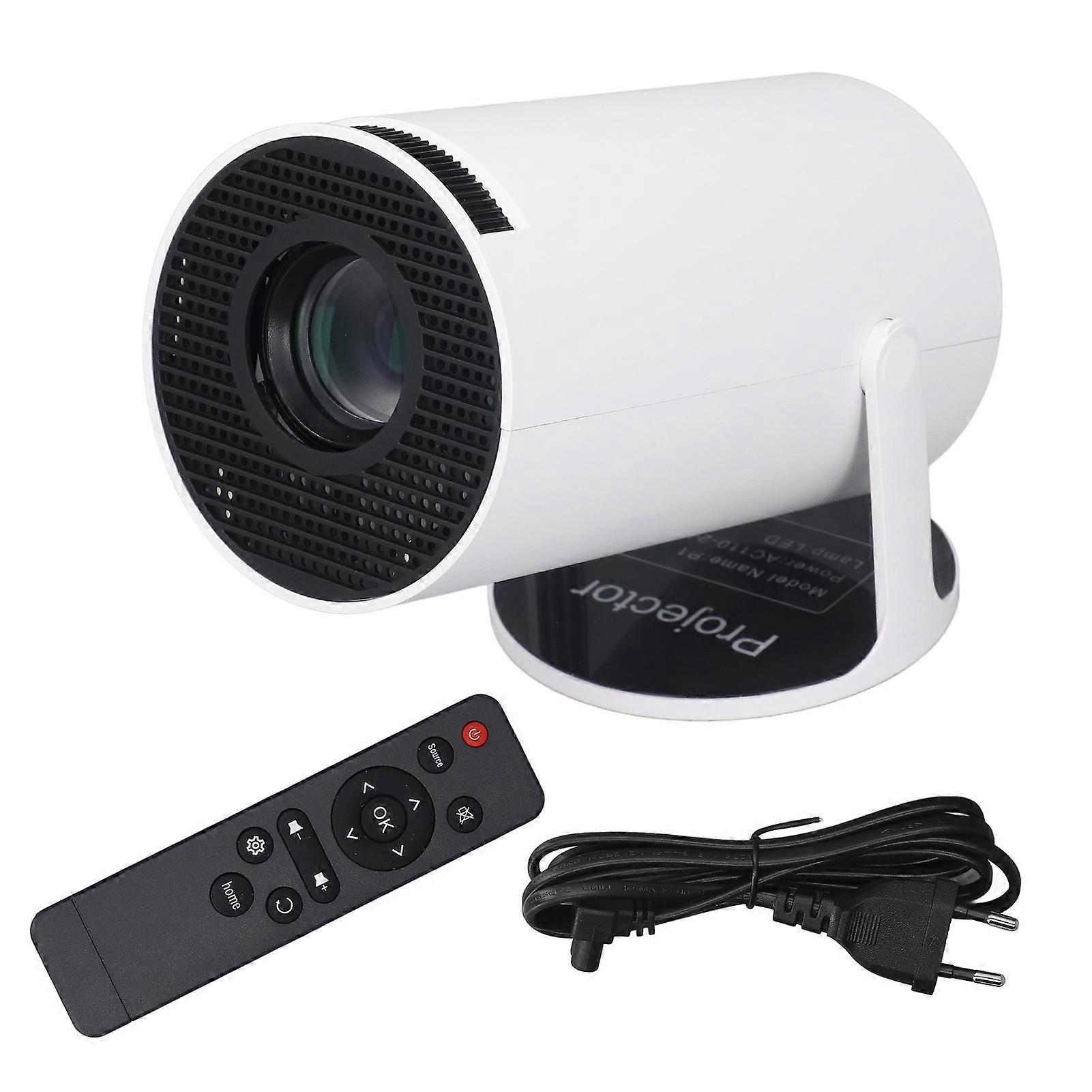 for Android 11 WiFi6 BT5.0 40‑130 Inch Screen 180ANSI 180 Degree Rotation Auto Correction Portable Projector