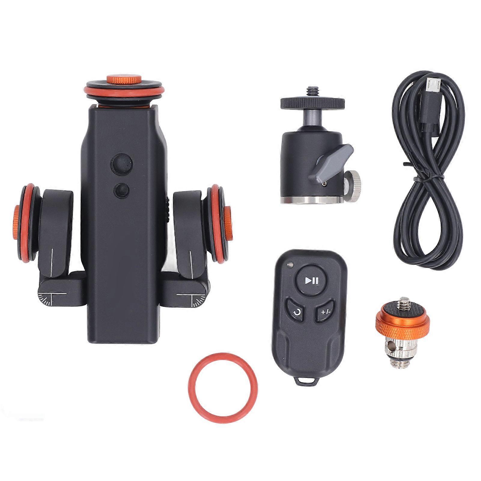 Slider with Remote Control Load 6.6lbs 1800mAh 3 Speed Rotatable Wireless Video Dolly for Camera Smartphone