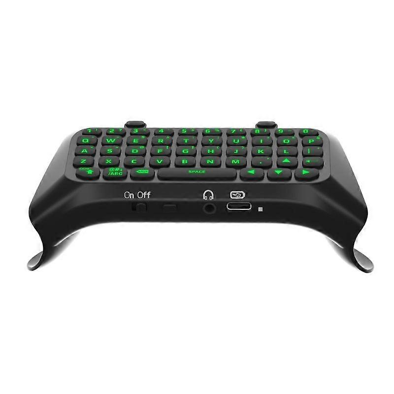 Wireless Keypad BluetoothCompatible Green Backlit Keyboard for PS5 Edge Control