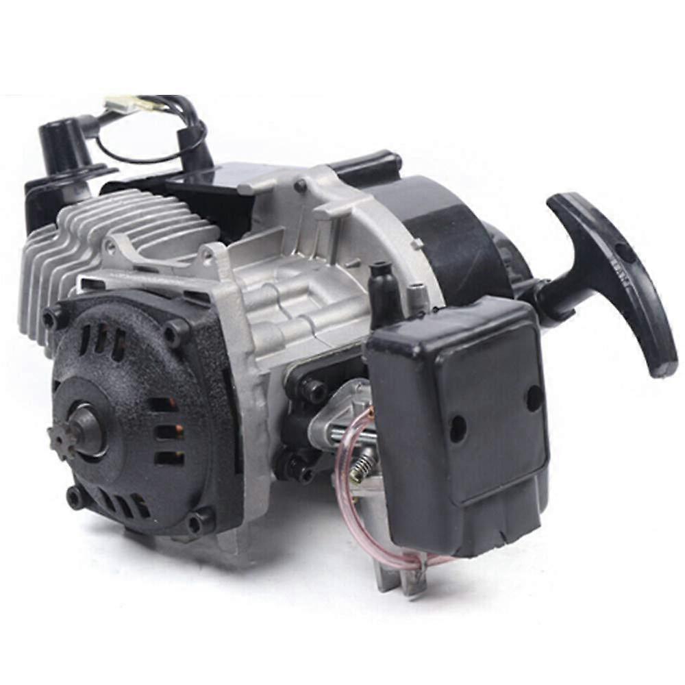 Engine Motor 49CC 2 Stroke Racing Complete Engine Motor Pull Start Motorized Bike Engine Kit