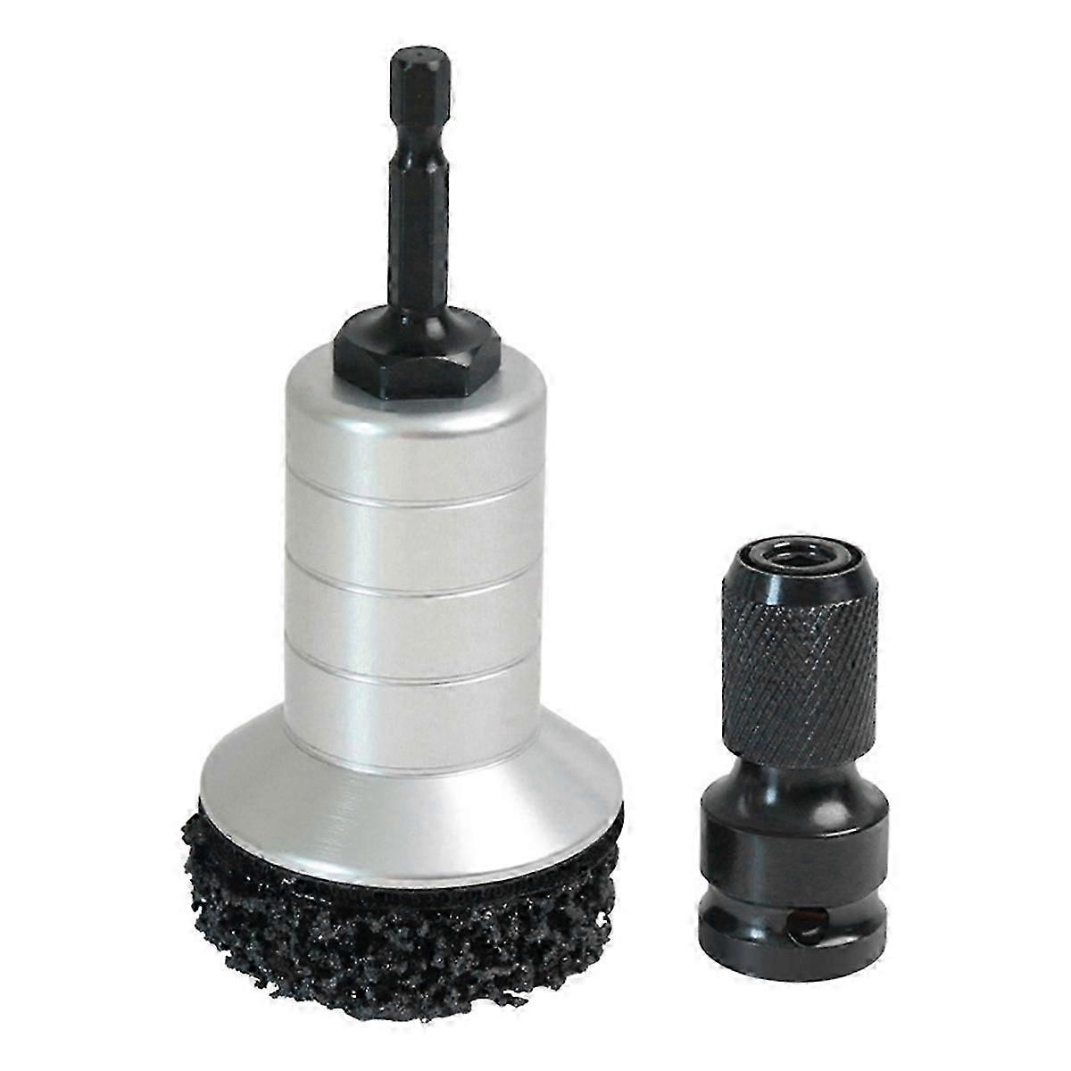 Brake Hub Cleaning Pad Holder Impact Driven & Stud Cleaner Holder for Hub, Rotor, Wheel Rust Removal