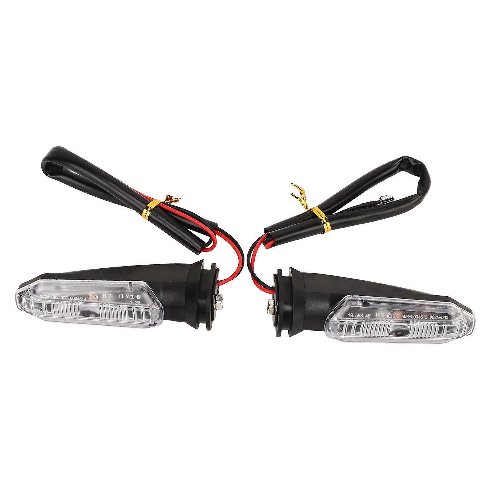 2Pcs Motorcycle Turn Signal Light 12V 1.5W Turning Indicator Lamp for CB125R CB250R CB300R CB500X