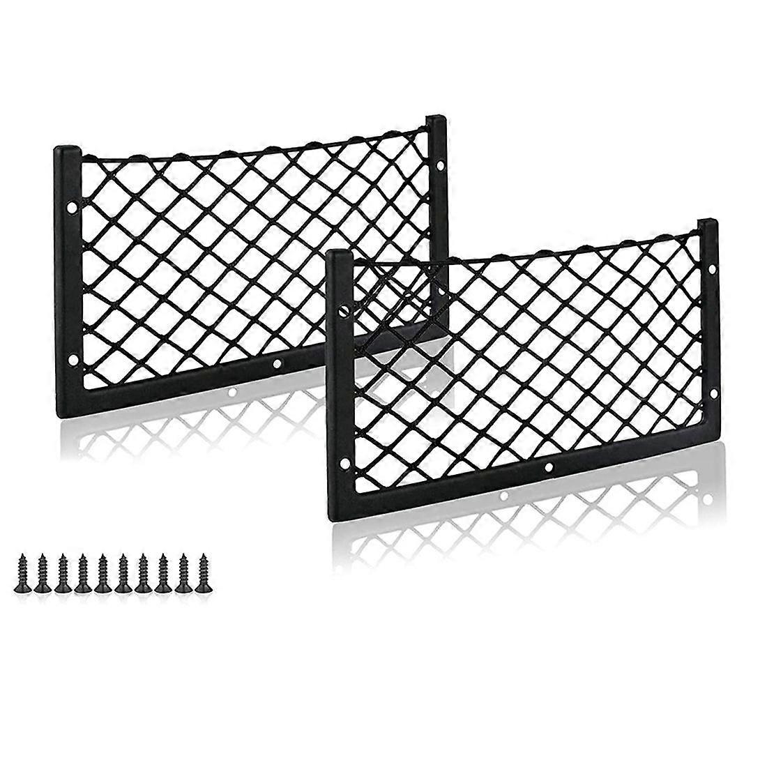 Car Storage Net Bag Boat Mesh Net Holder Car Pocket Organizer Net Car Seat Mesh Framed Net Pocket,