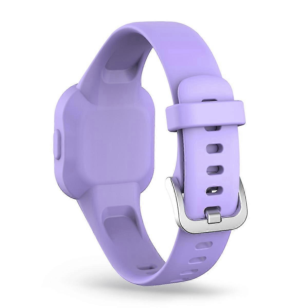 Solid Color Silicone Watch Band Strap for Garmin Vivofit jr 3 KB