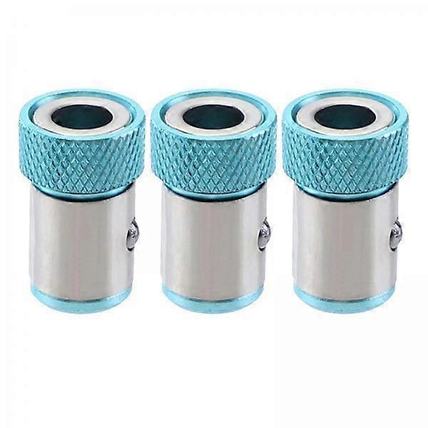 4x Set of 3 Rings for Powerful Magnetizer Blue