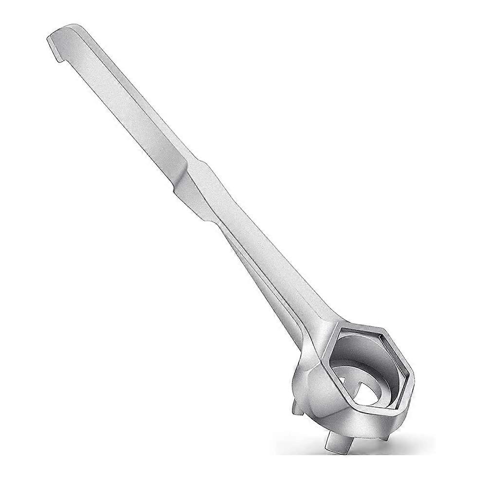 Drum key, aluminum bung spanner tool for 1055gallon drums