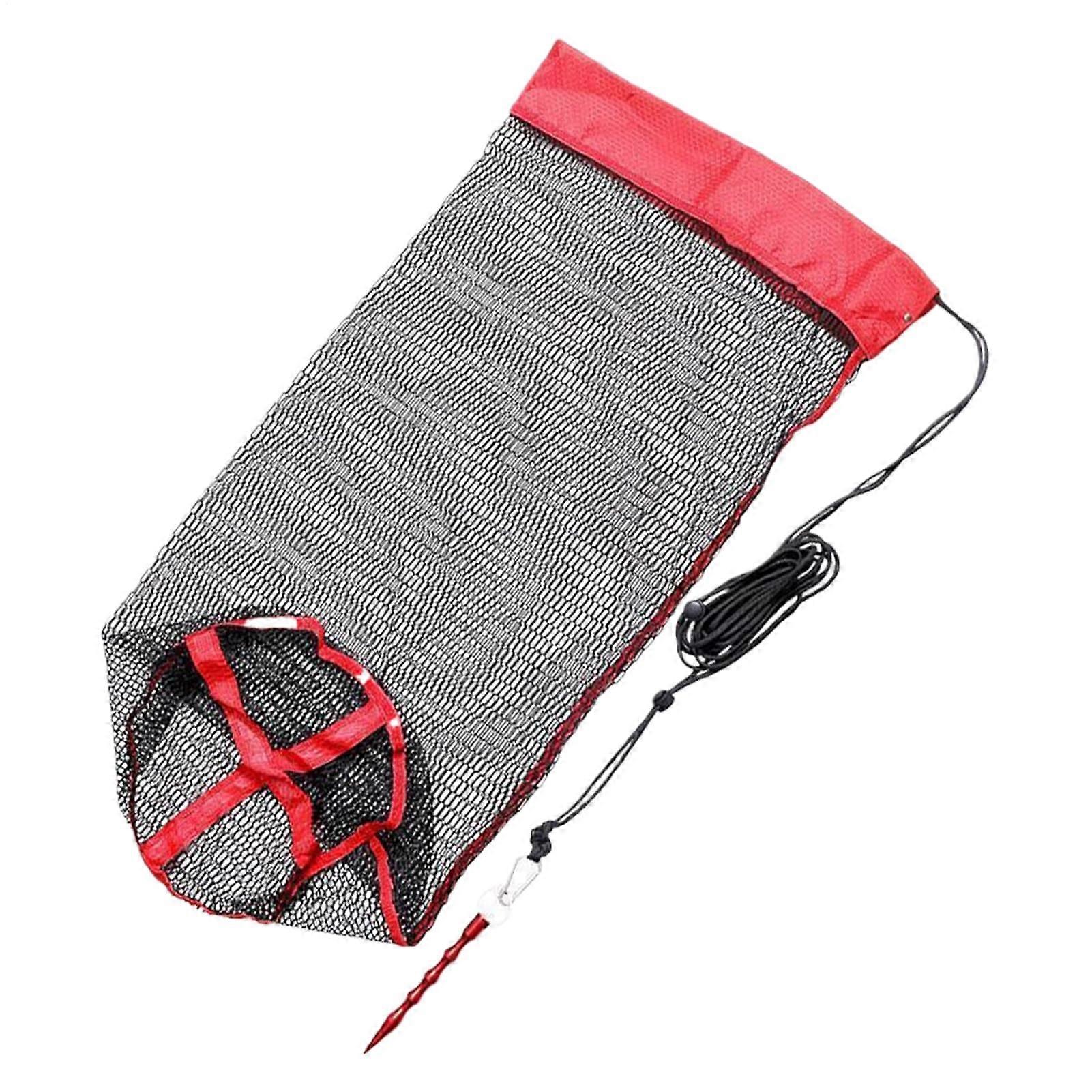 Fishing Nets for Catching Fish | Lightweight Nylon Drawstring Net Bag | Multi-Color Fishing Gear for Outdoor Trips