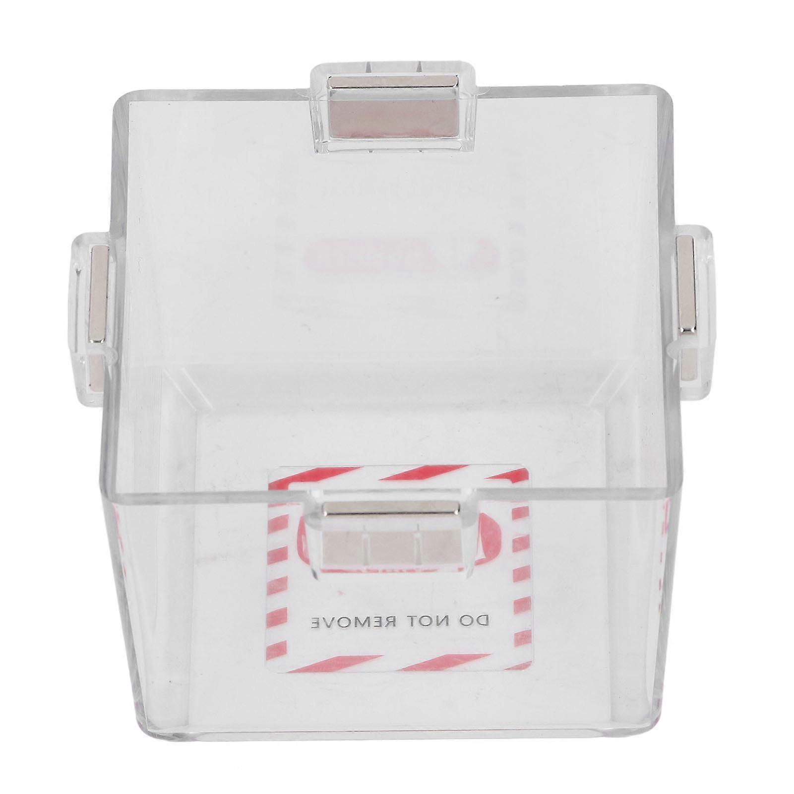 Emergency Stop Protective Cover PC Magnetic Insulated Flame Retardant Power Push Button Switch Cover 