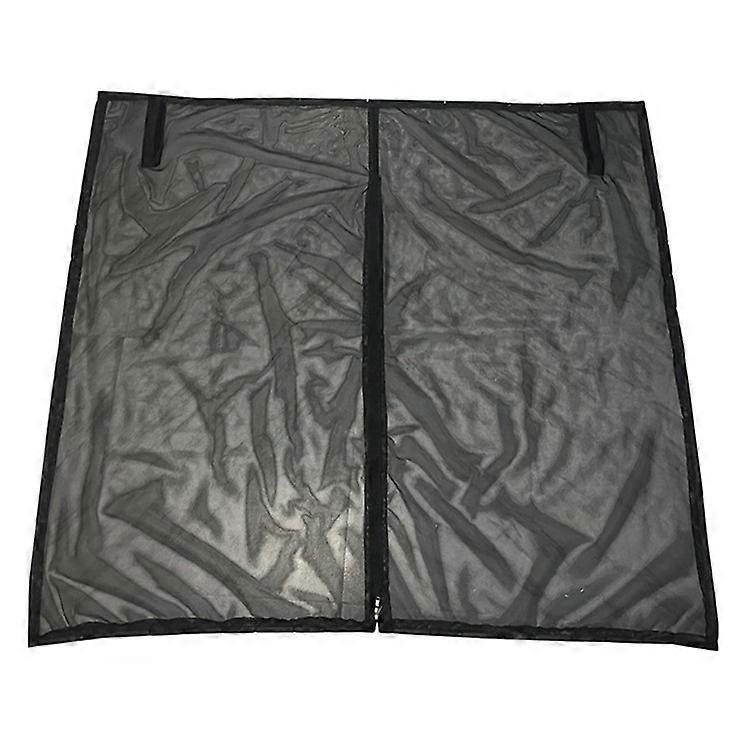 Größe M Auto Camping Heckklappe Nylon Mesh Screen SUV MPV VAN Bug Screen Magnetisches Moskitonetz, 156 x 150cm