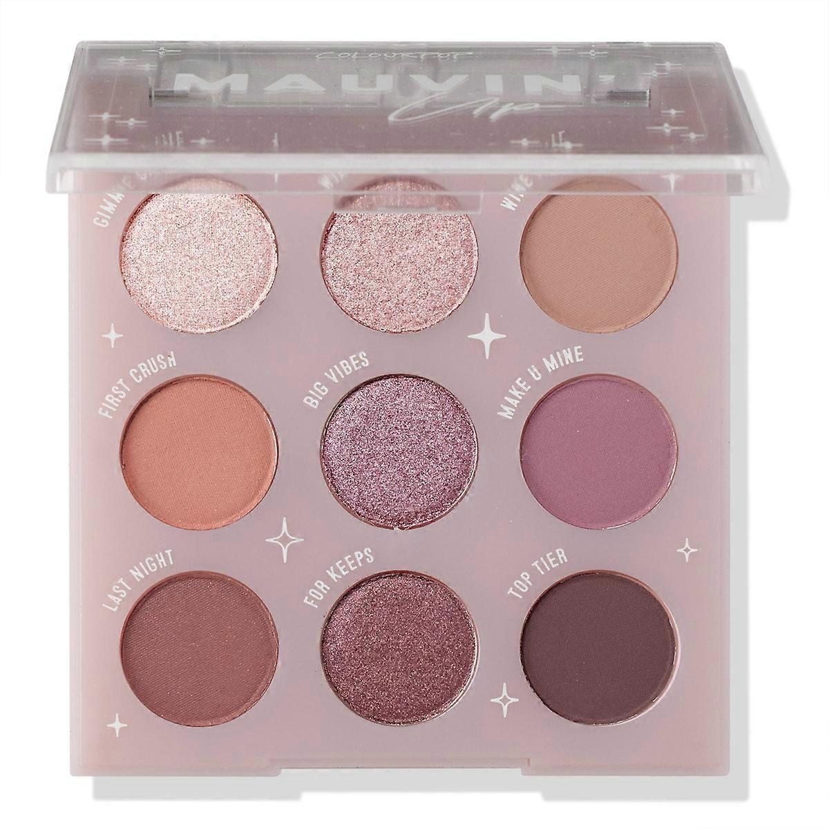 Colourpop geperst poeder oogschaduw make-up palet, Mauvin' Up - 0.3oz