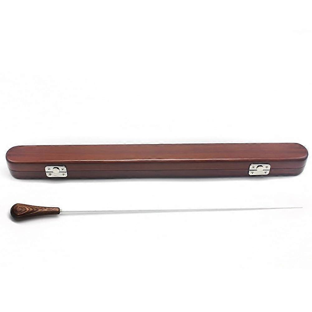 Maple Handle Music Baton, Orchestra Music Conducting Baton, Maple Box Clear texture, for Storage Musical Accessory Baton (BatonWooden Box)