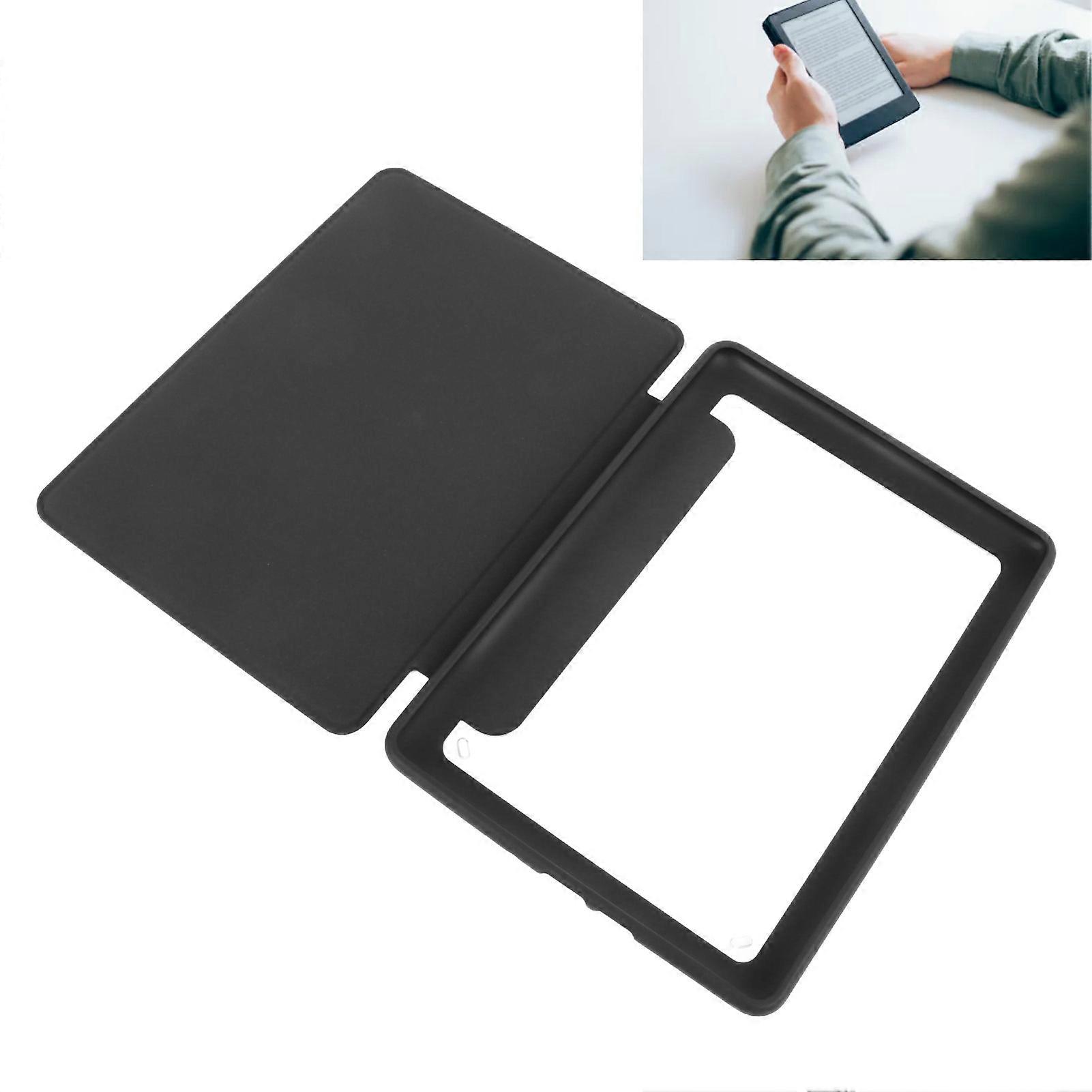 Case for Kindle Paperwhite PU Leather Acrylic Precise Cutout Auto Sleep Wake Protective Case for Kindle 11th Generation Dark Blue