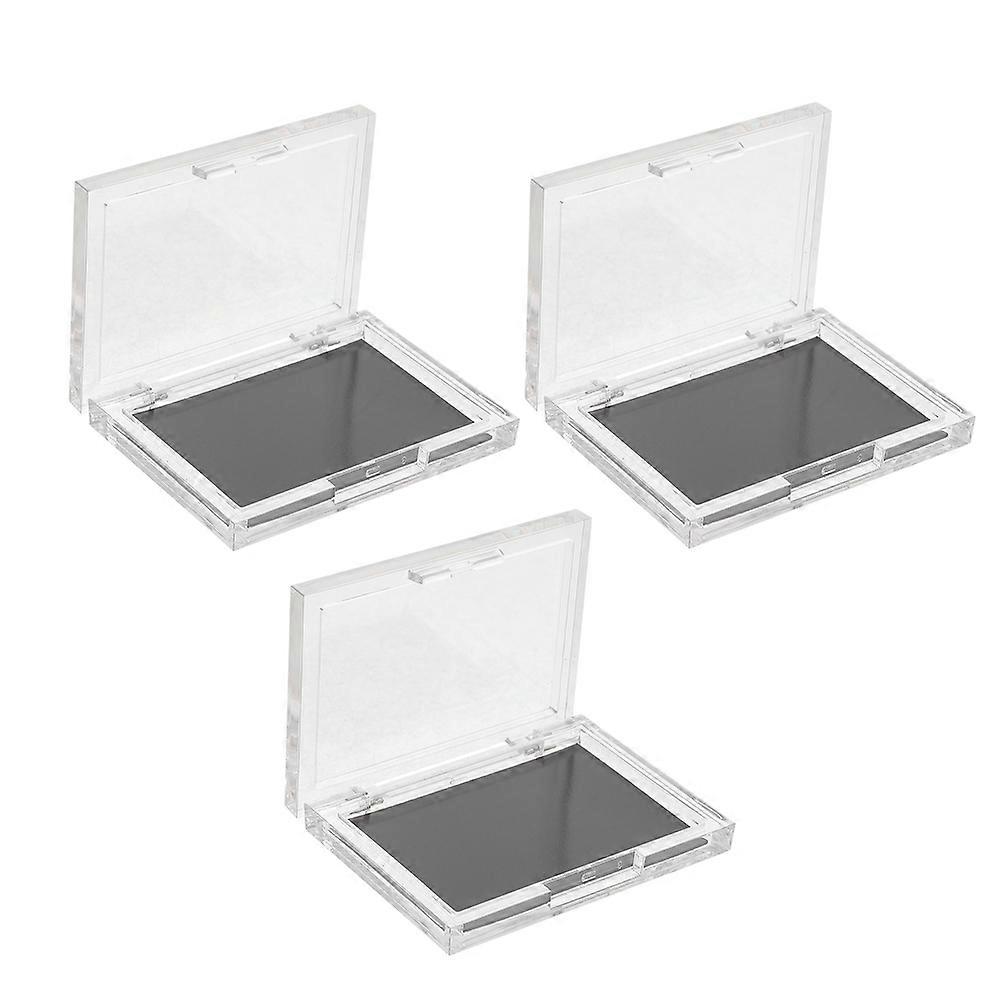 Compact Magnetic Makeup Palette Box Eye Shadow Organizer For Women Travel And Business Trips 3Pack