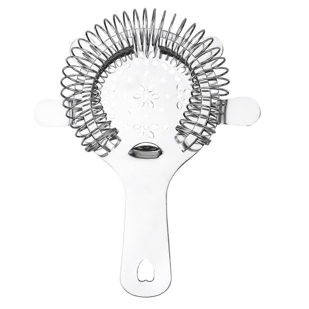 Stainless Steel Filter Shaker ZX-015 Parties Round Mirror Finish Ice Filter 1Set