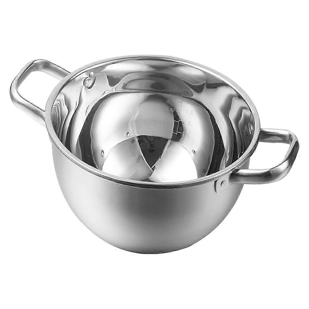 Optimal for Soup & Noodles, Thickened Multi Purpose Hot Pot with Double Handles, Ideal for Korean and Japanese Cuisine