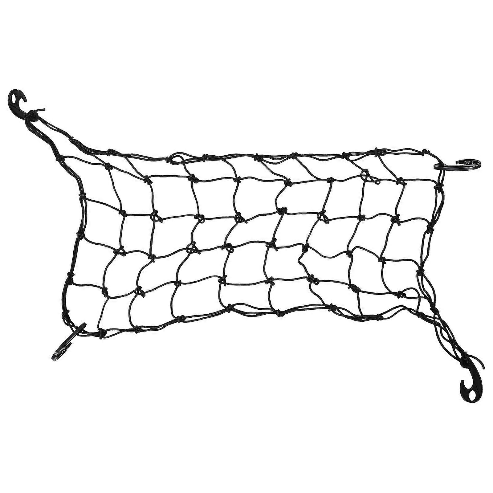 Car Roof Cargo Net for Pickup Trucks SUVs Cars Elastic Luggage Mesh Storage Net for Secure Transport of Large Items