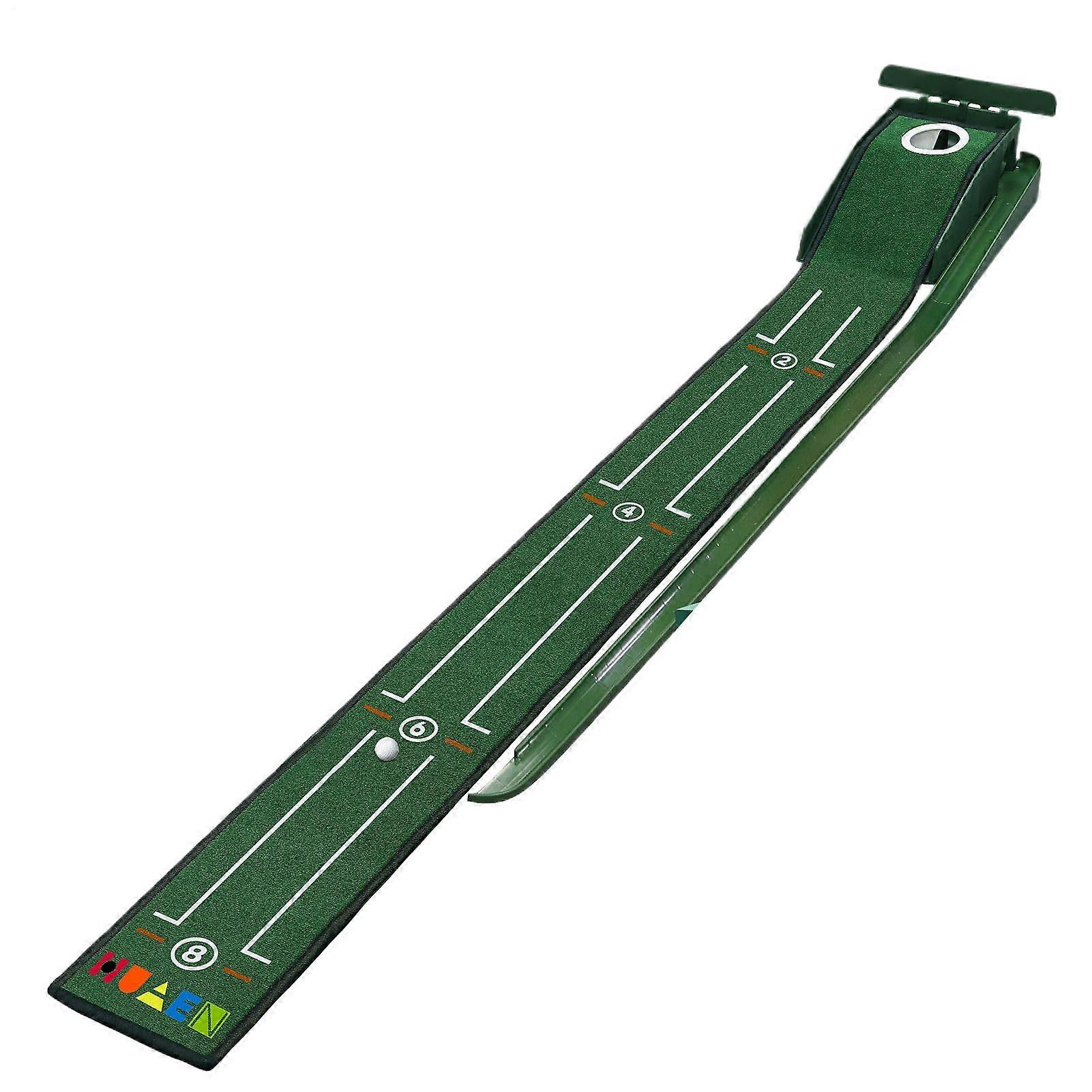 Golf Putting Mat Home Putting Green With Automatic Ball