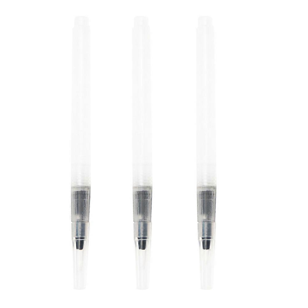 Watercolor Brushes For School Use Long Shaft With Fine Tip 3Pcs