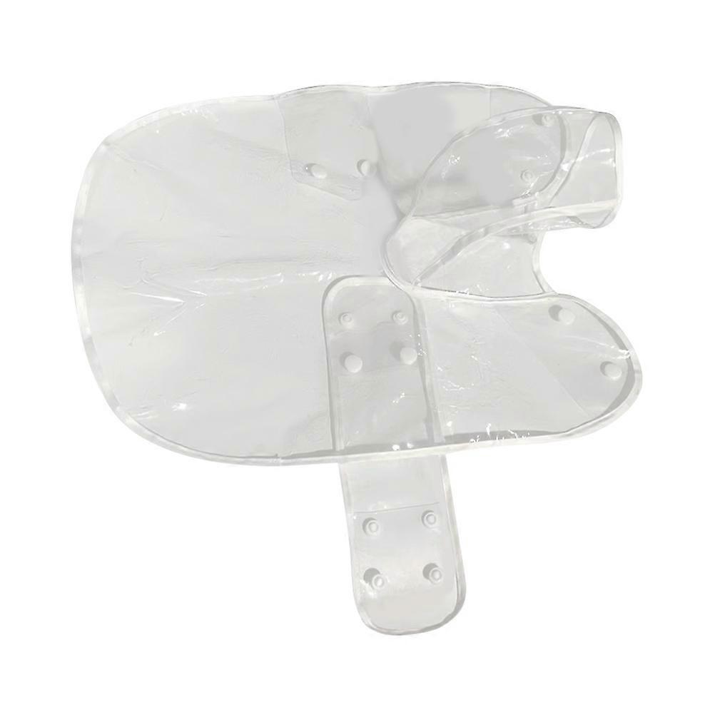 Waterproof Dog Raincoat Button Design EVA Pet Raincoat For Puppies L Size 1Pack