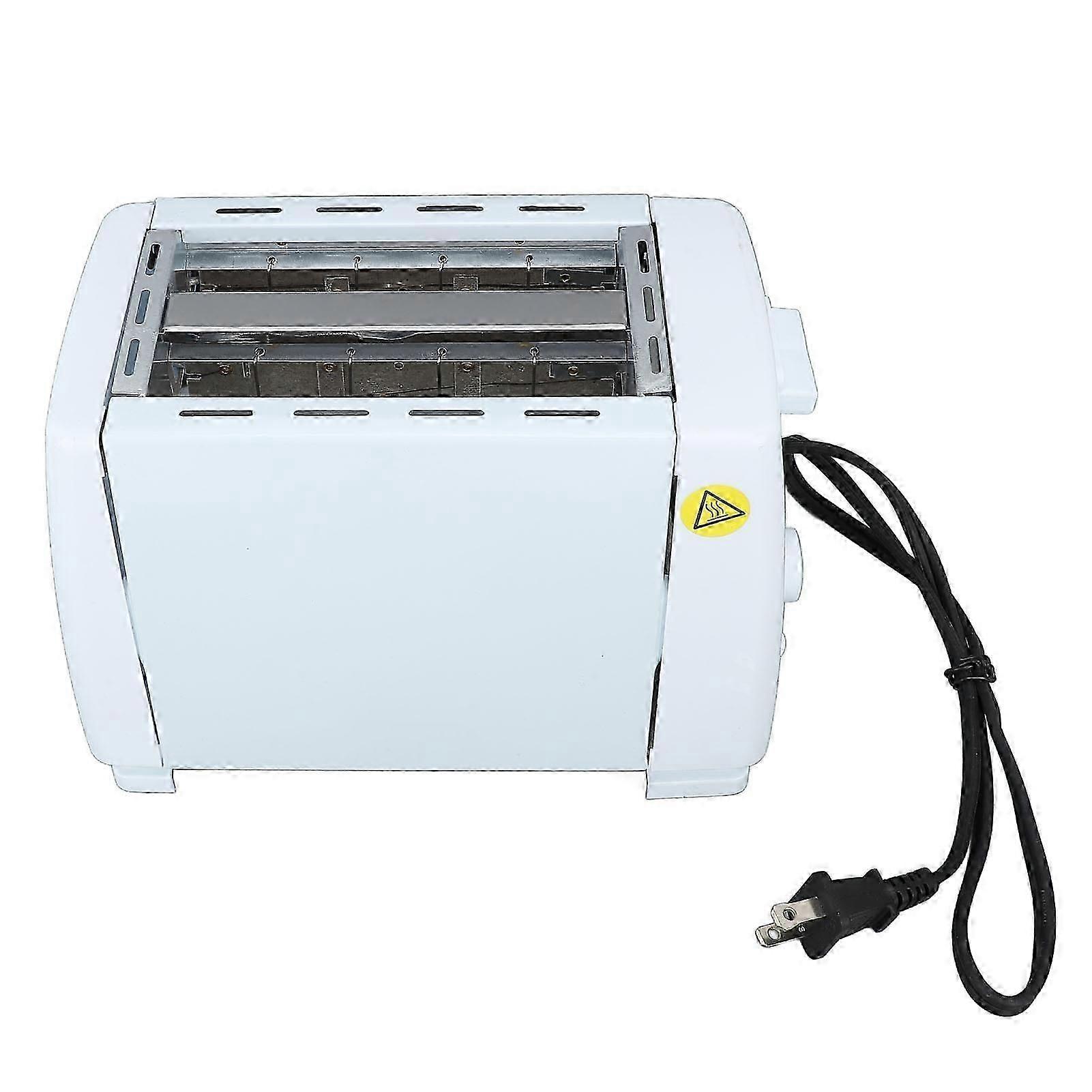 2 Slice Toaster Machine Stainless Steel Bread Toaster with 6 Temperature Settings for Waffle Bagel Sandwich Breakfast