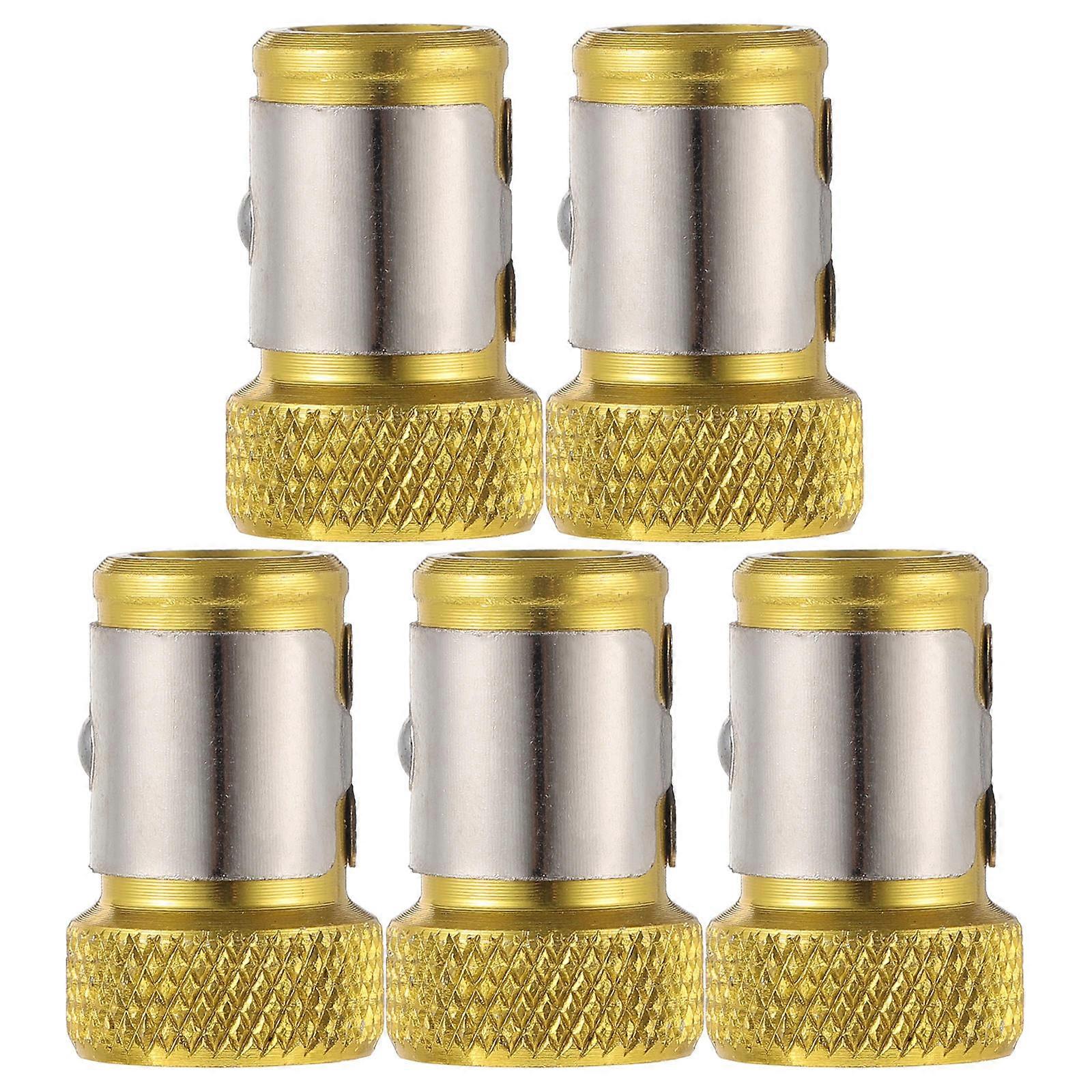 Bit Holder Magnetic Screwdriver Bits Woodworking Accurate Locking 2.3X2.3CM 5Pcs