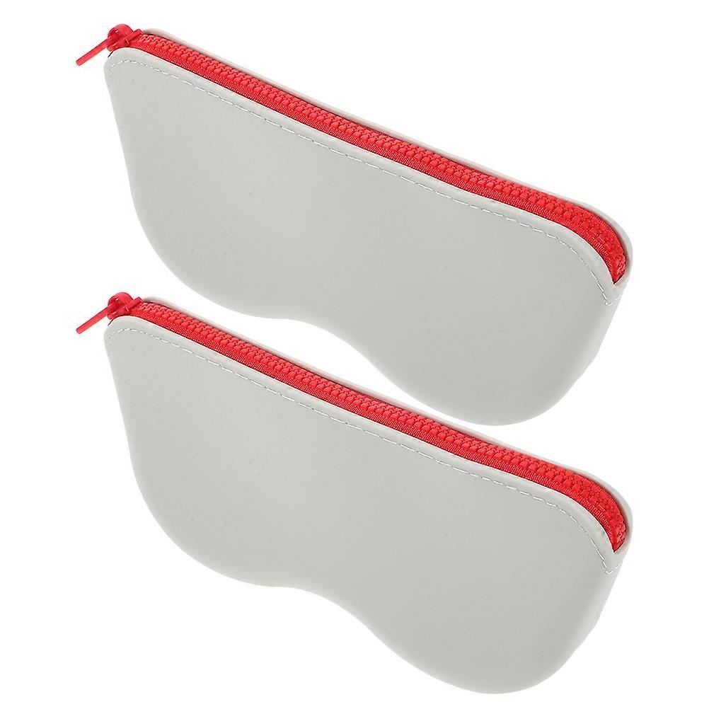 Silicone Sunglasses Case Compact Soft Pouch for Travel, Lightweight & Durable Design for Eyeglasses Accessories