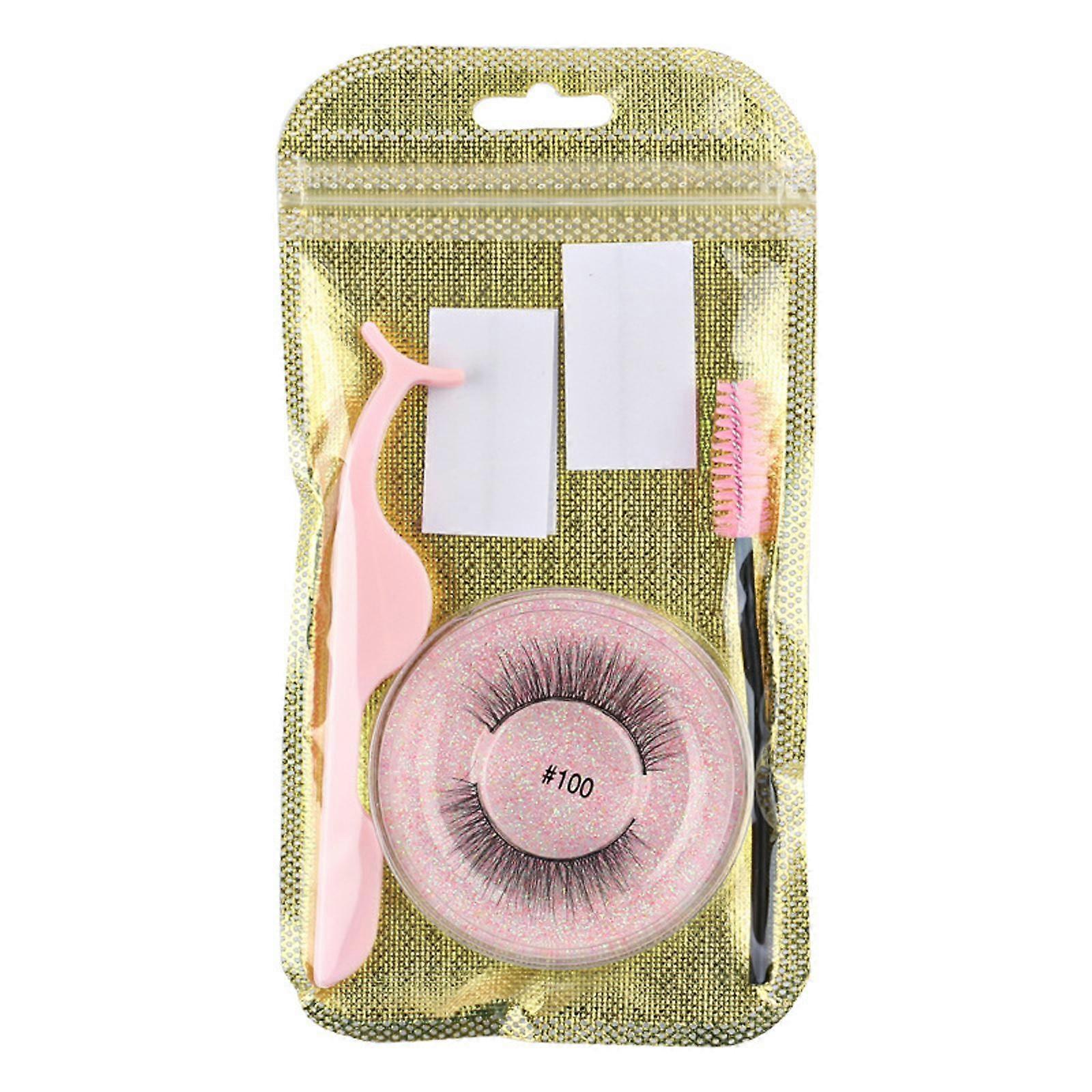 Self-adhesive Eyelash Glue Eyelash Handmade 3D BEST Mink Lashes