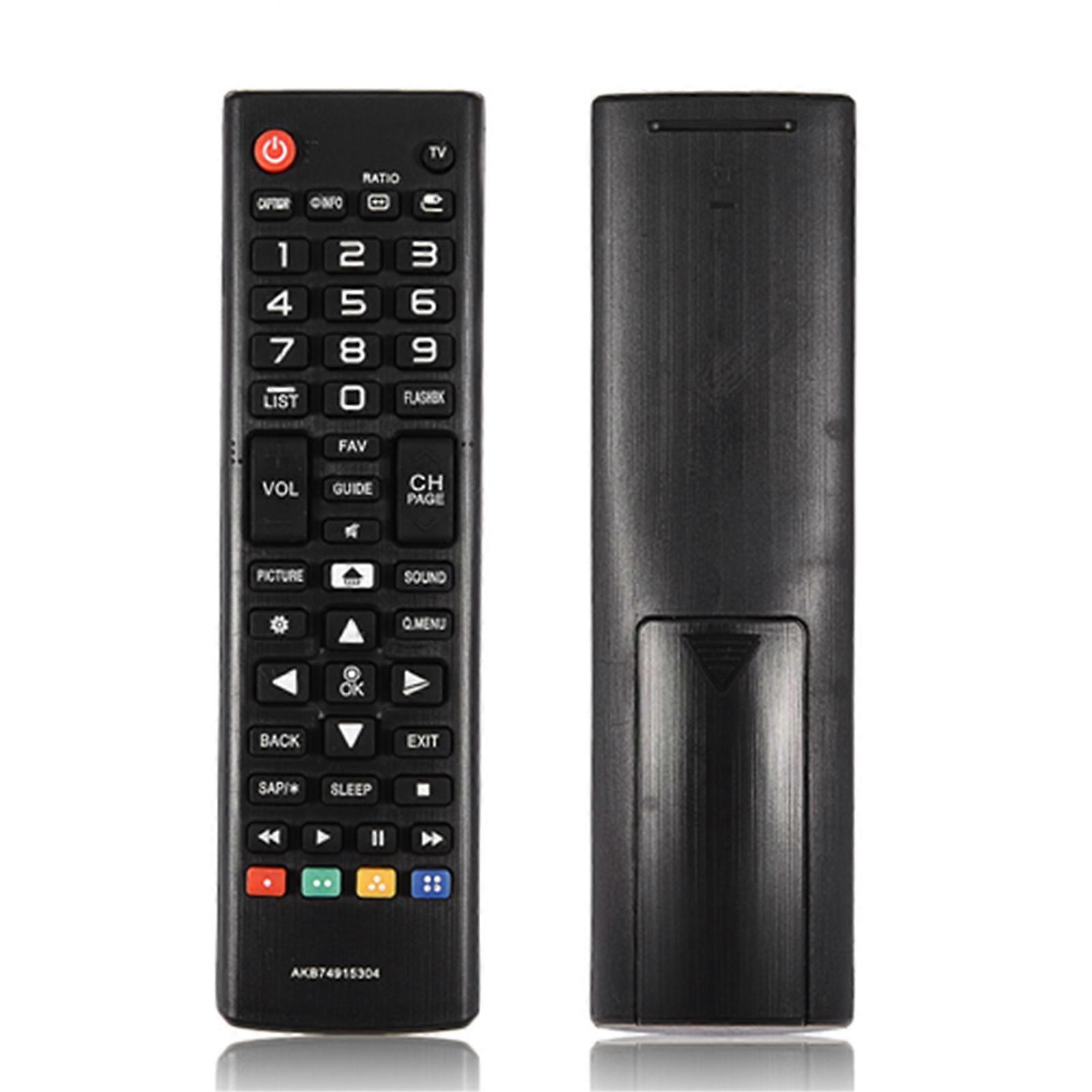Black Replacement Remote Control for LG TV AKB74915304