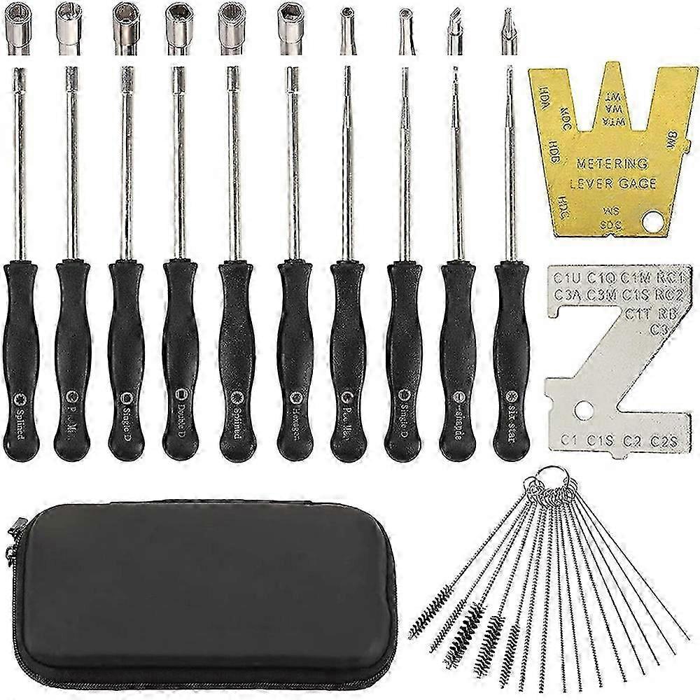 Carburetor Adjustment Tool Kit for 2 Cycle Engines, Tune Up Adjusting Tool for Trimmer Weedeater Cha Edition 0626