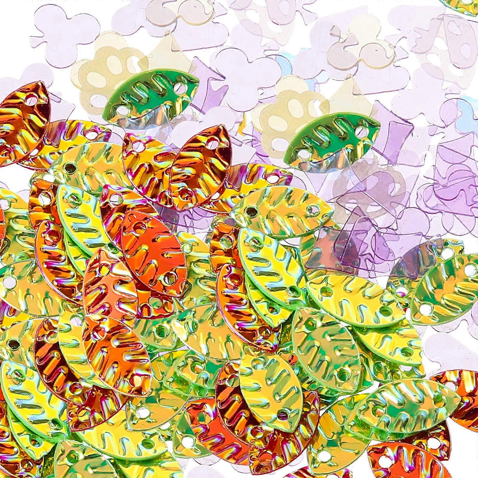 Manicure Sequins Shiny Nails Art Sequins Star Shape Body Makeup For Diy Enthusiasts 1 Set