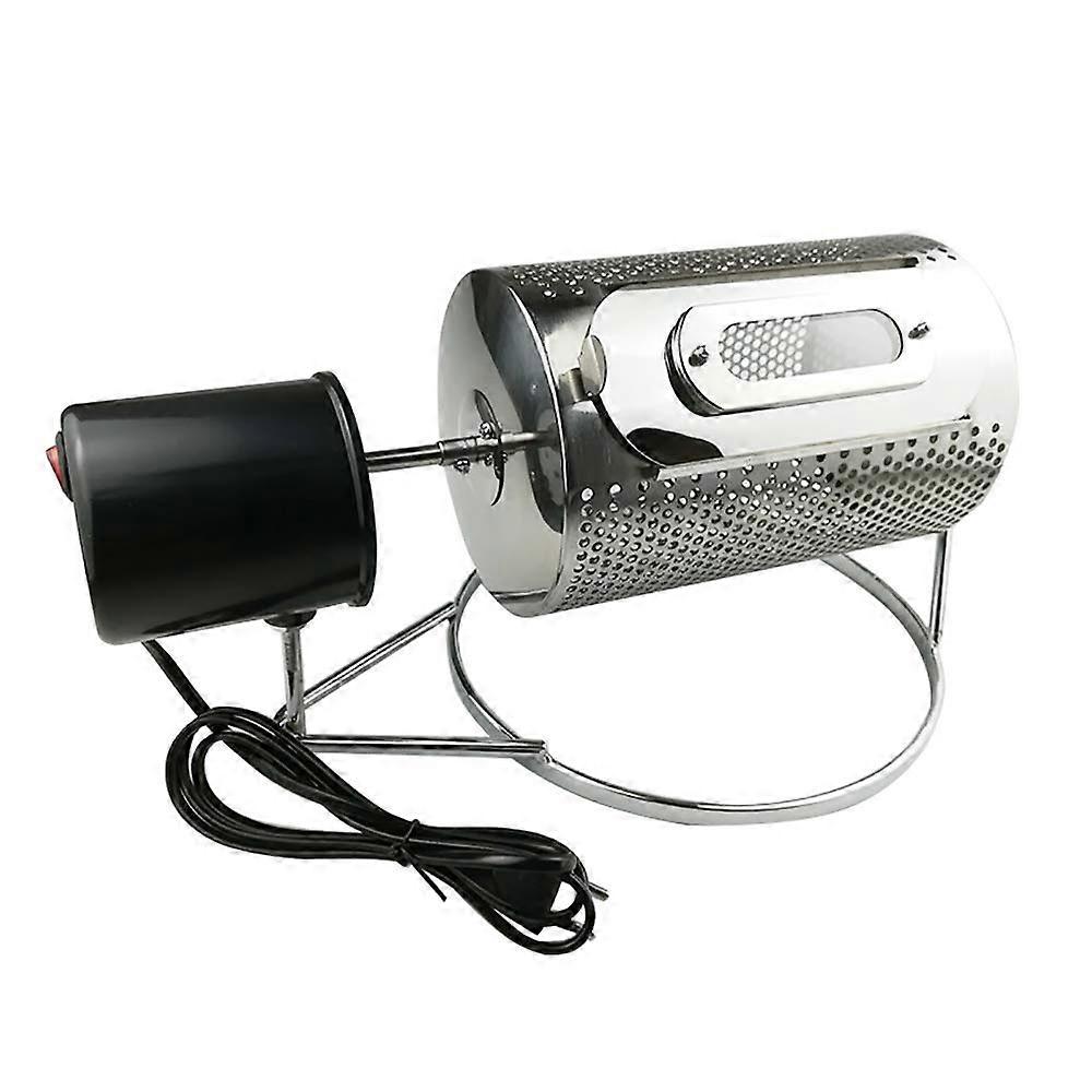 Electric Coffee Roasting Machine 100-250G, Stainless Steel Coffee Beans Roaster for Grains and Nuts, Roller Baking Device