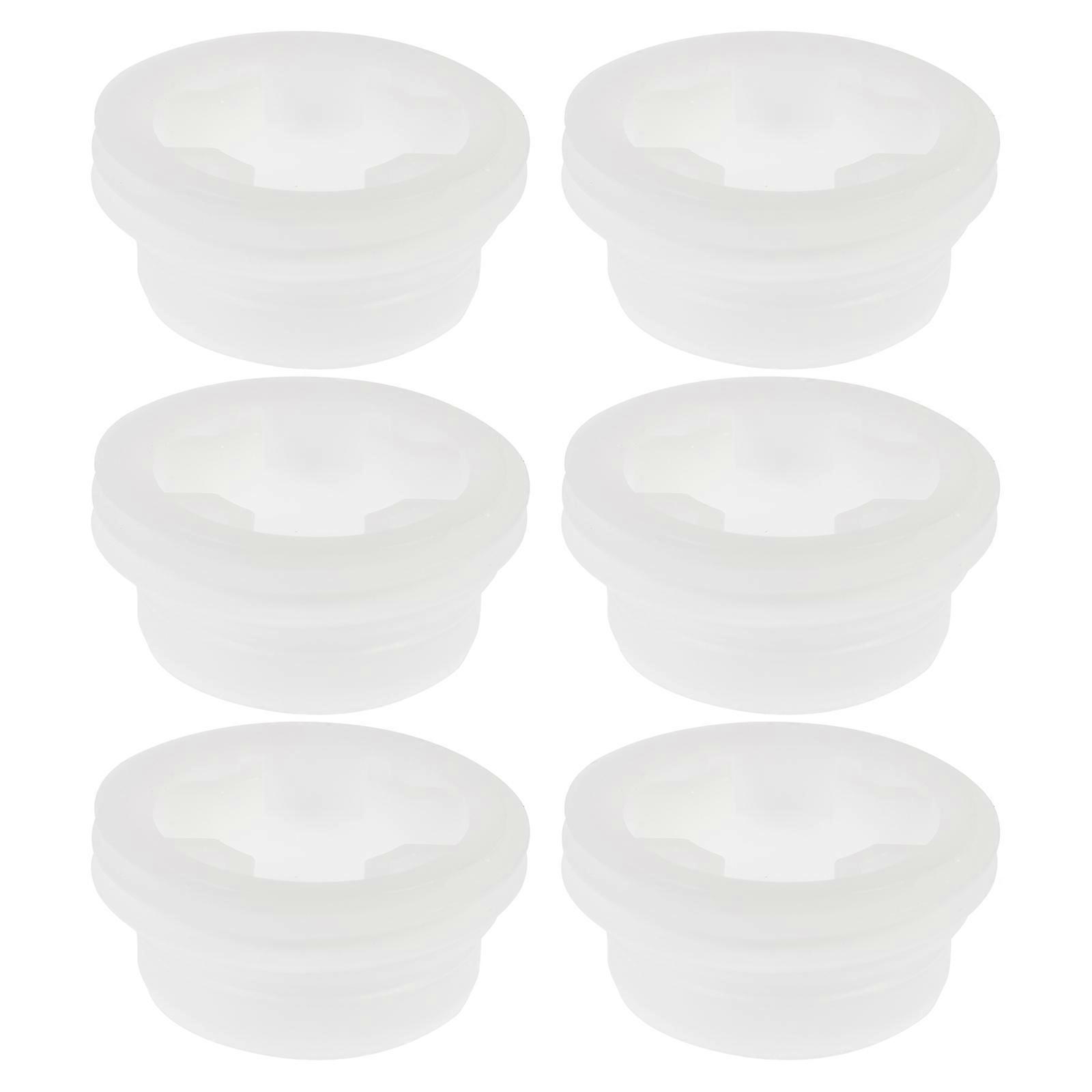a refined and professional product description based on your input:

 

**6pcs Drum Bung Caps for Oil Barrels – Sturdy Sealing Lids with Screw
