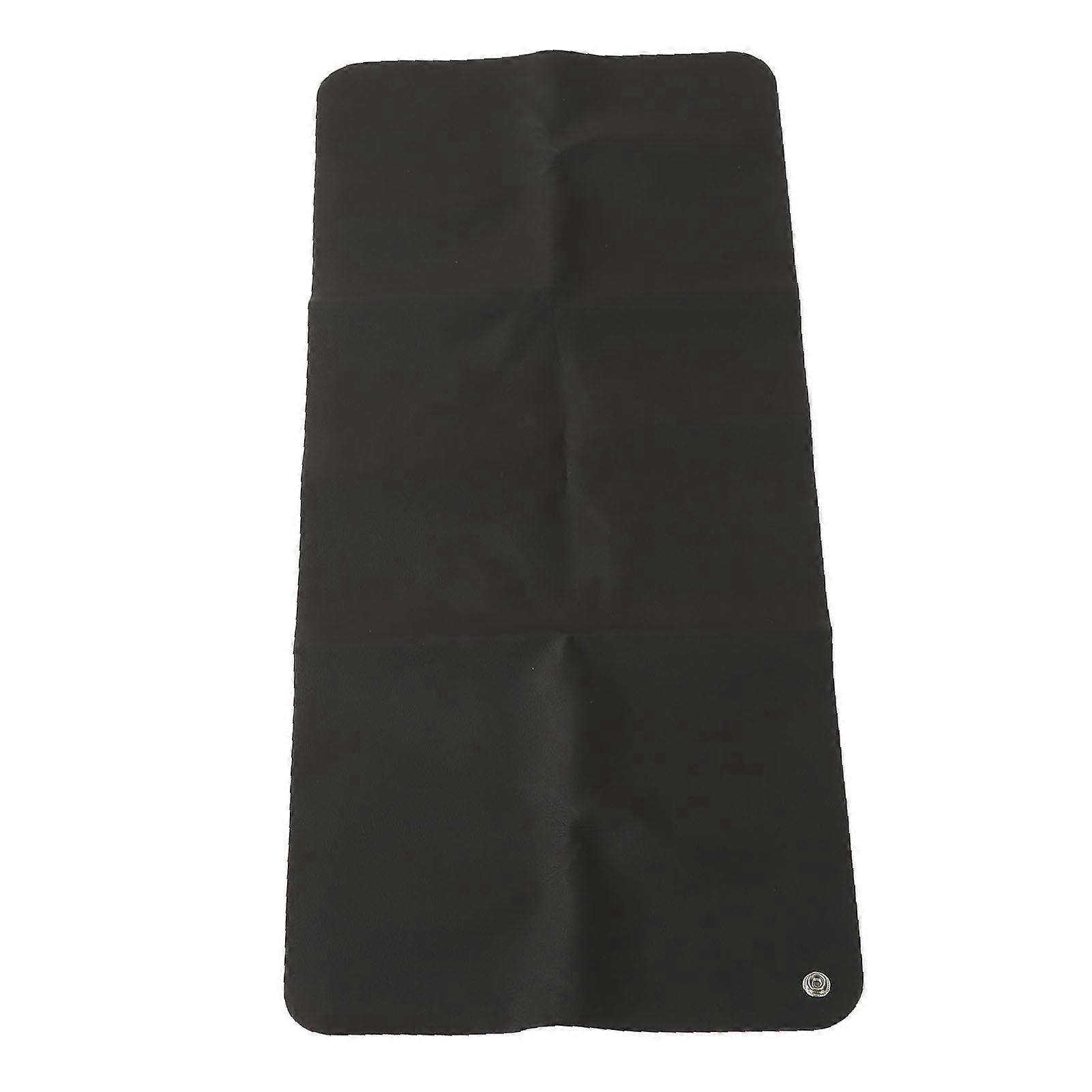 Grounding Mat Large Black Multifunctional Earthing Grounding Pad for Desk 11.81 X 26.77in