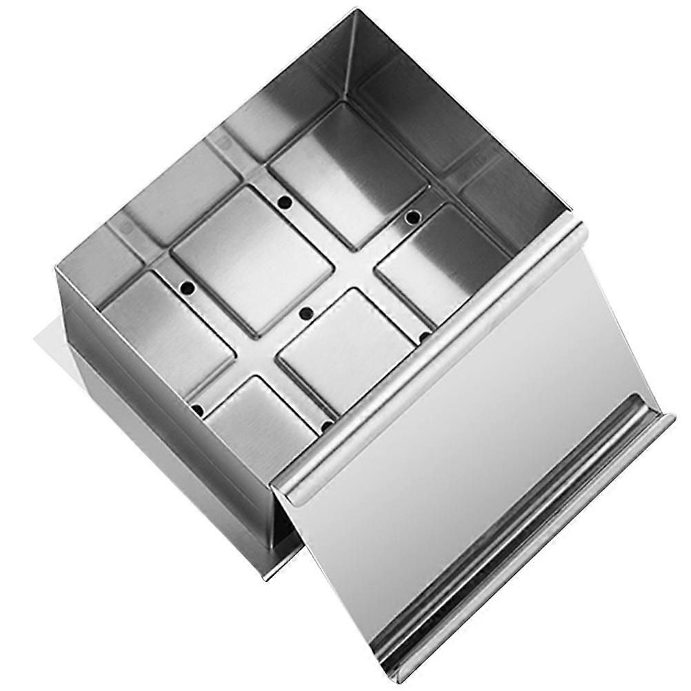 Bean Curd Press Stainless Steel Tofu Mold Home Use Rectangular Shape Simple Design 17.7X13.7X9.2CM 1Pack