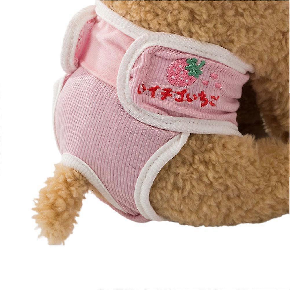 柔らかいペット生理パンツ 調節可能なメス犬用おむつ 漏れ防止ペット用衛生パンツ