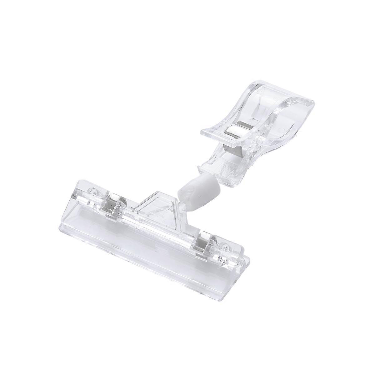 Plastic Display Clips T-Shaped Label Merchandise Display Tag Holder 5Set