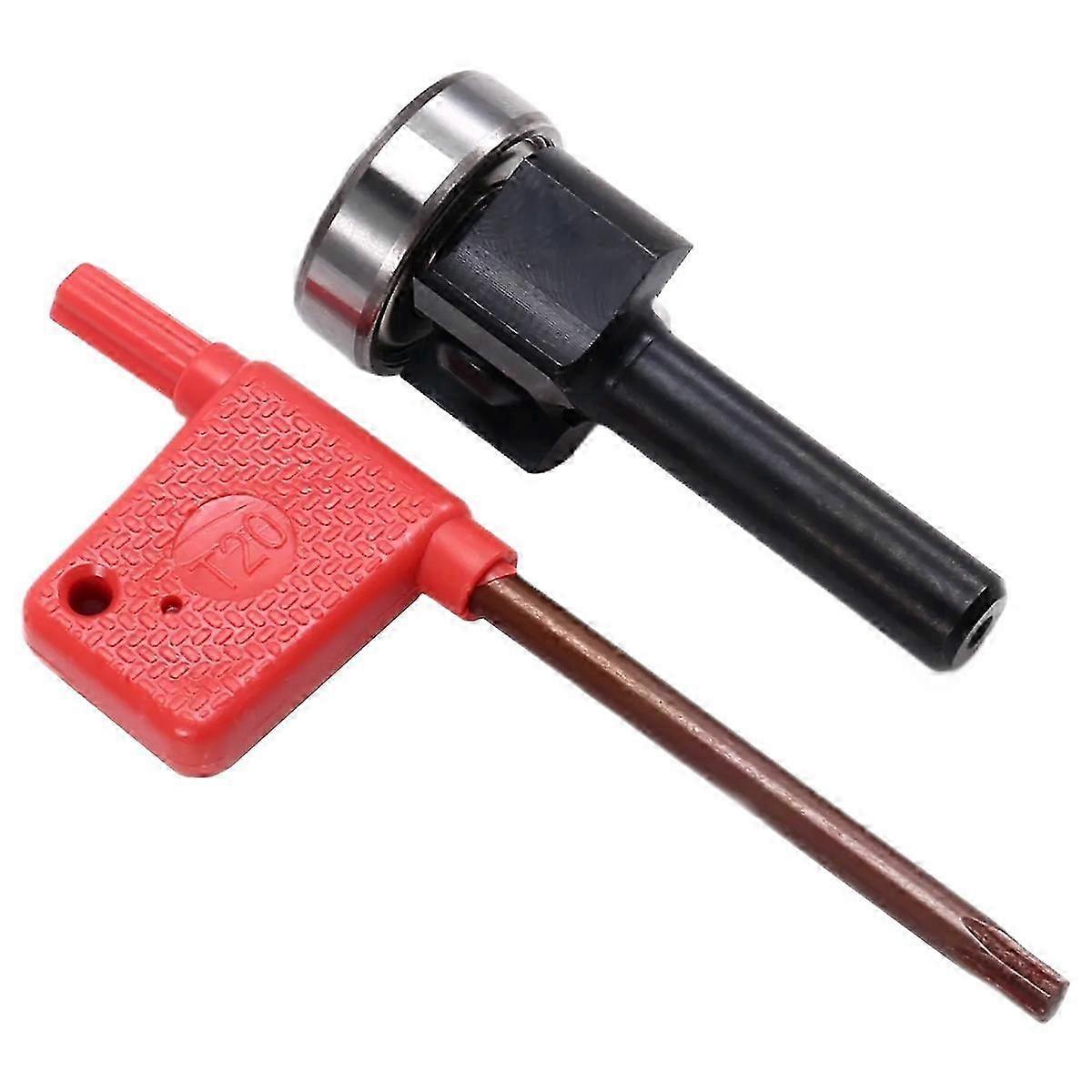 8mm Double Edge Milling Cutter with Bearing Flush Trim Router Bit for Woodworking Drawer Tool 8x22x12mm