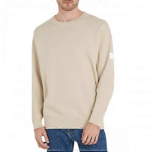 Calvin Klein Mens Natural Structure Crew Neck Sweatshirt
