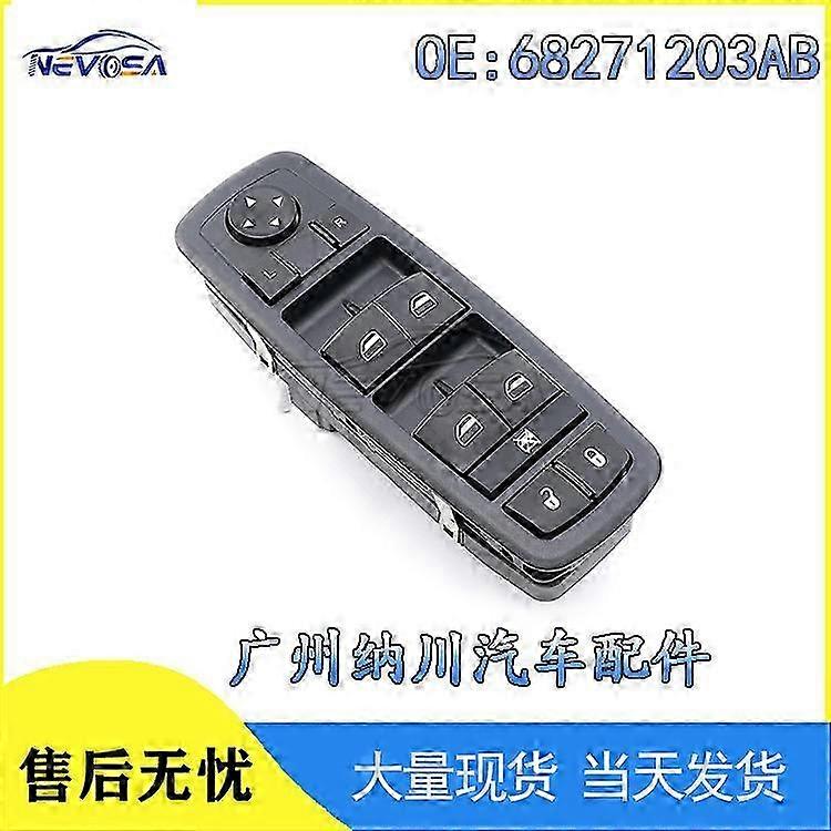 Electric Window Control Main Switch for Applicable to Jeep Cherokee 68271203AB