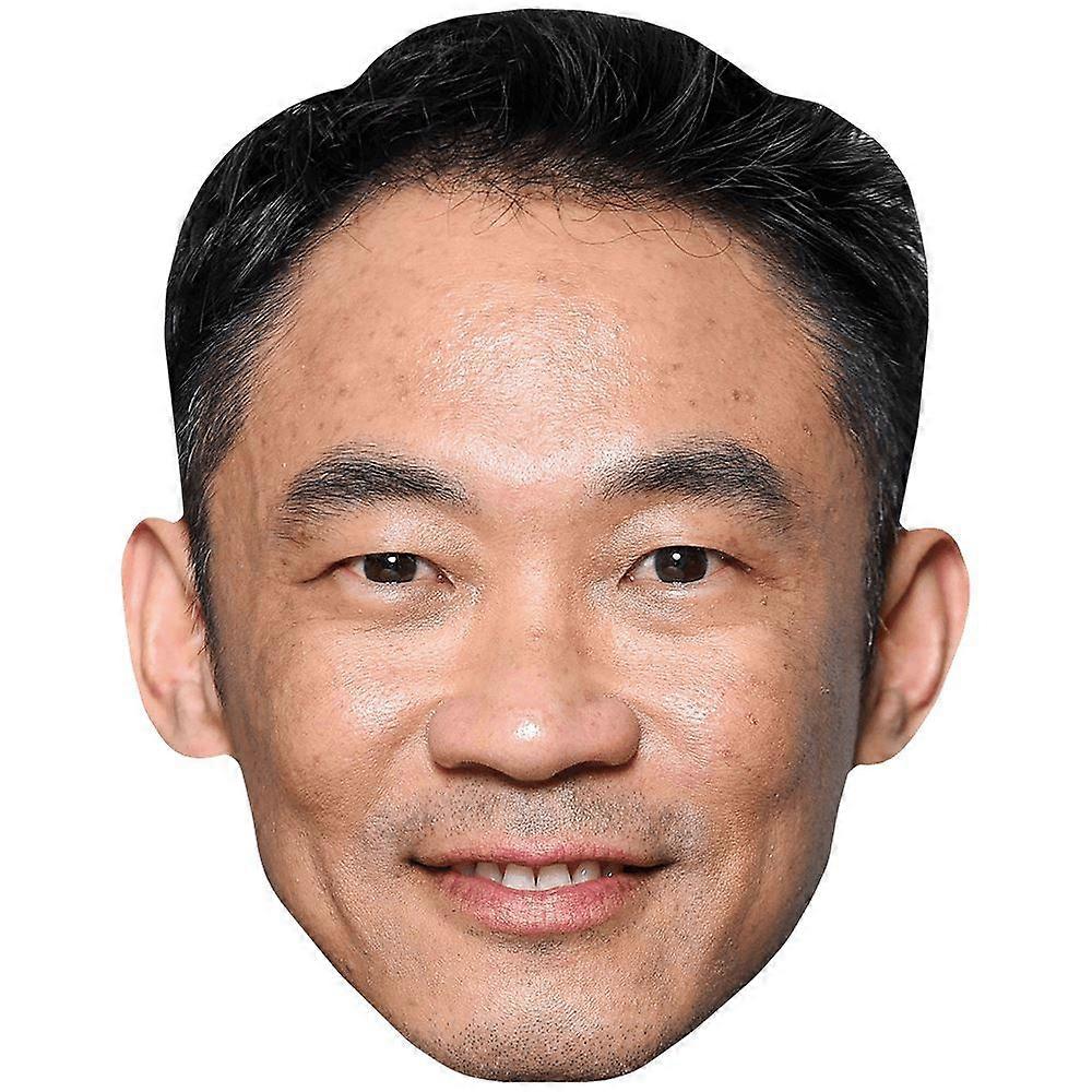 James Wan (Smile) Celebrity Mask, Flat Card Face