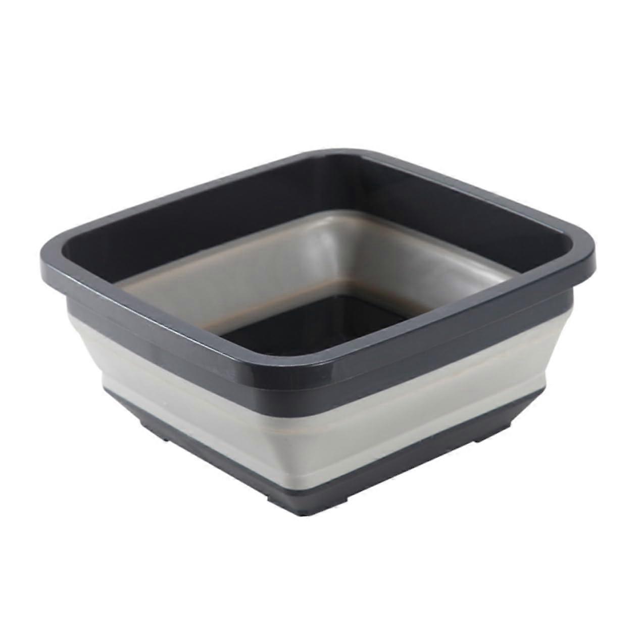 Retractable Washbasin Foldable Sink Camping Sink Outdoor Sink Folding Sink Grey