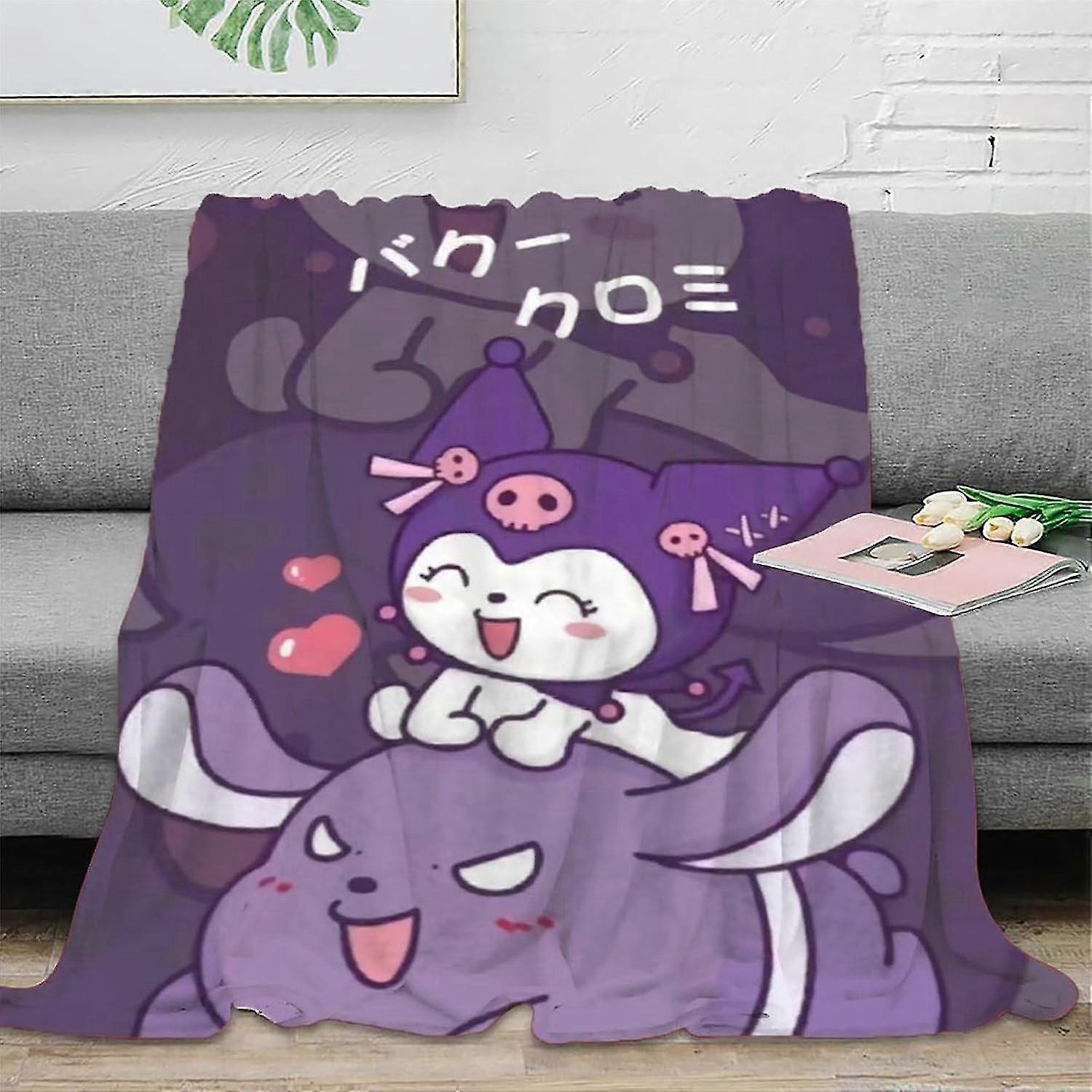 Couverture en peluche légère moelleuse, chaude et confortable, conception d’impression 3D, idéale pour une utilisation confortable sur un canapé