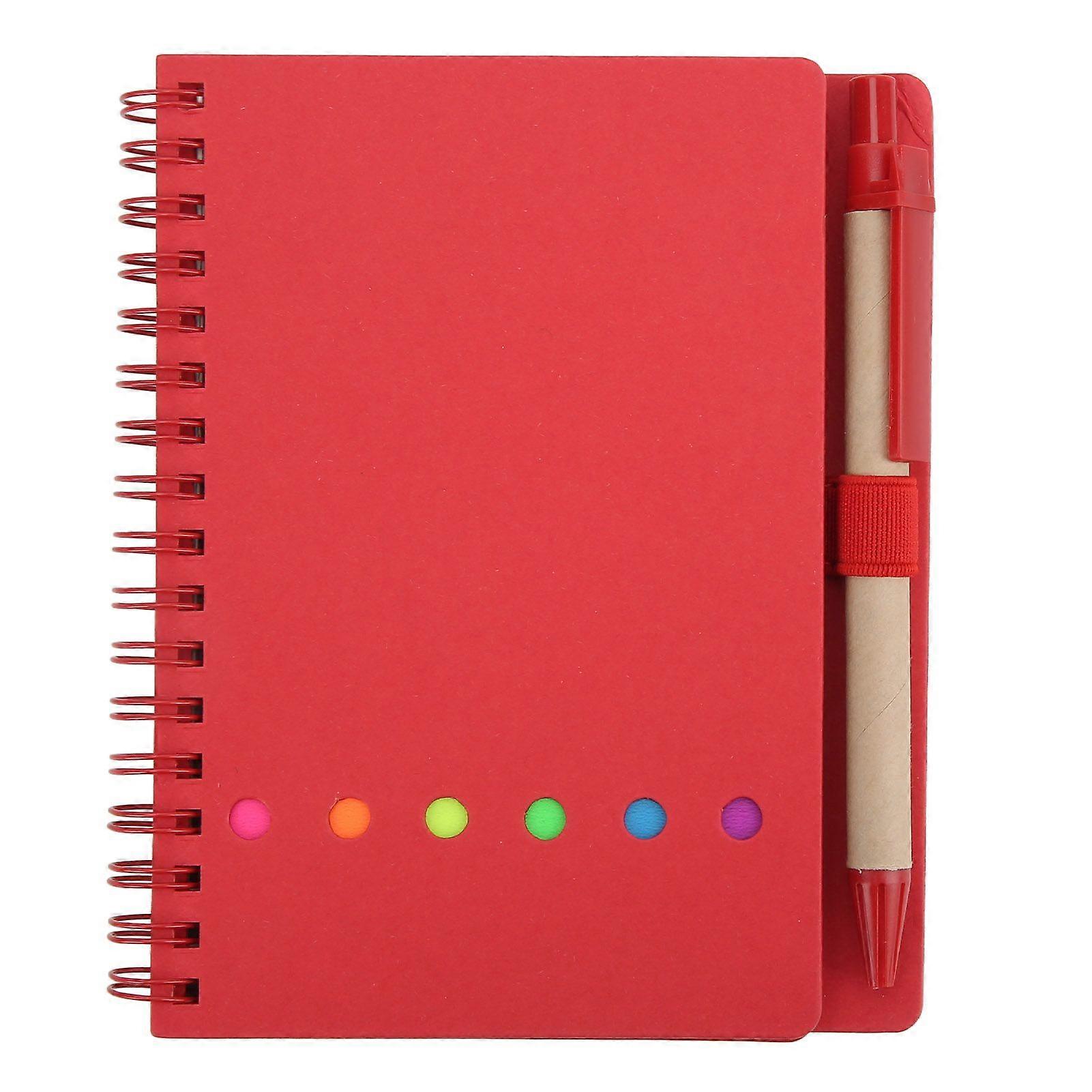 2025 Latest Model  Notebook Portable Simple Double Coil Leather Notebook