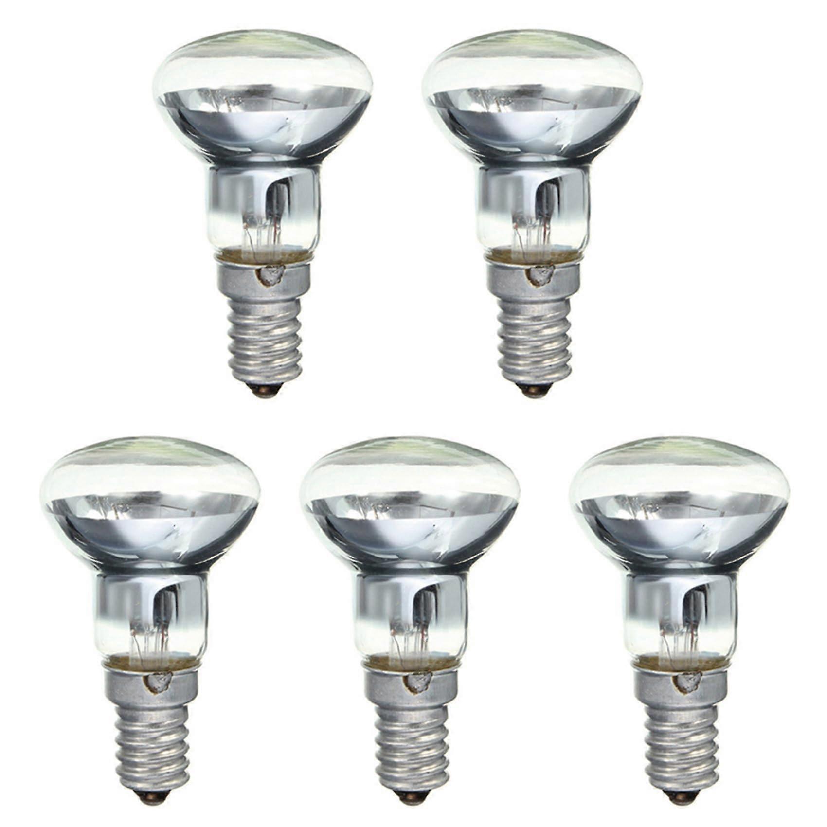 Lava Lamp E14 Base R39 30W Spotlight Screw-In Light Bulb Clear Pack Of 5