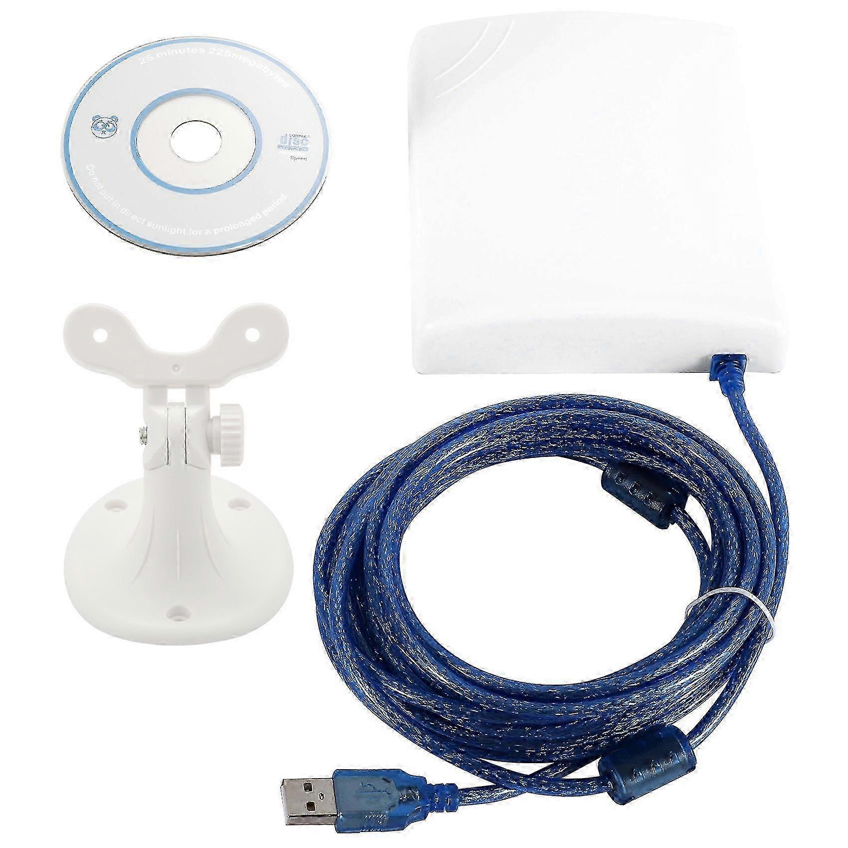 150Mbps High Gain 14DBi Antenna with 5M Cable for Wireless USB Adapter, High Power Outdoor Waterproof Ra