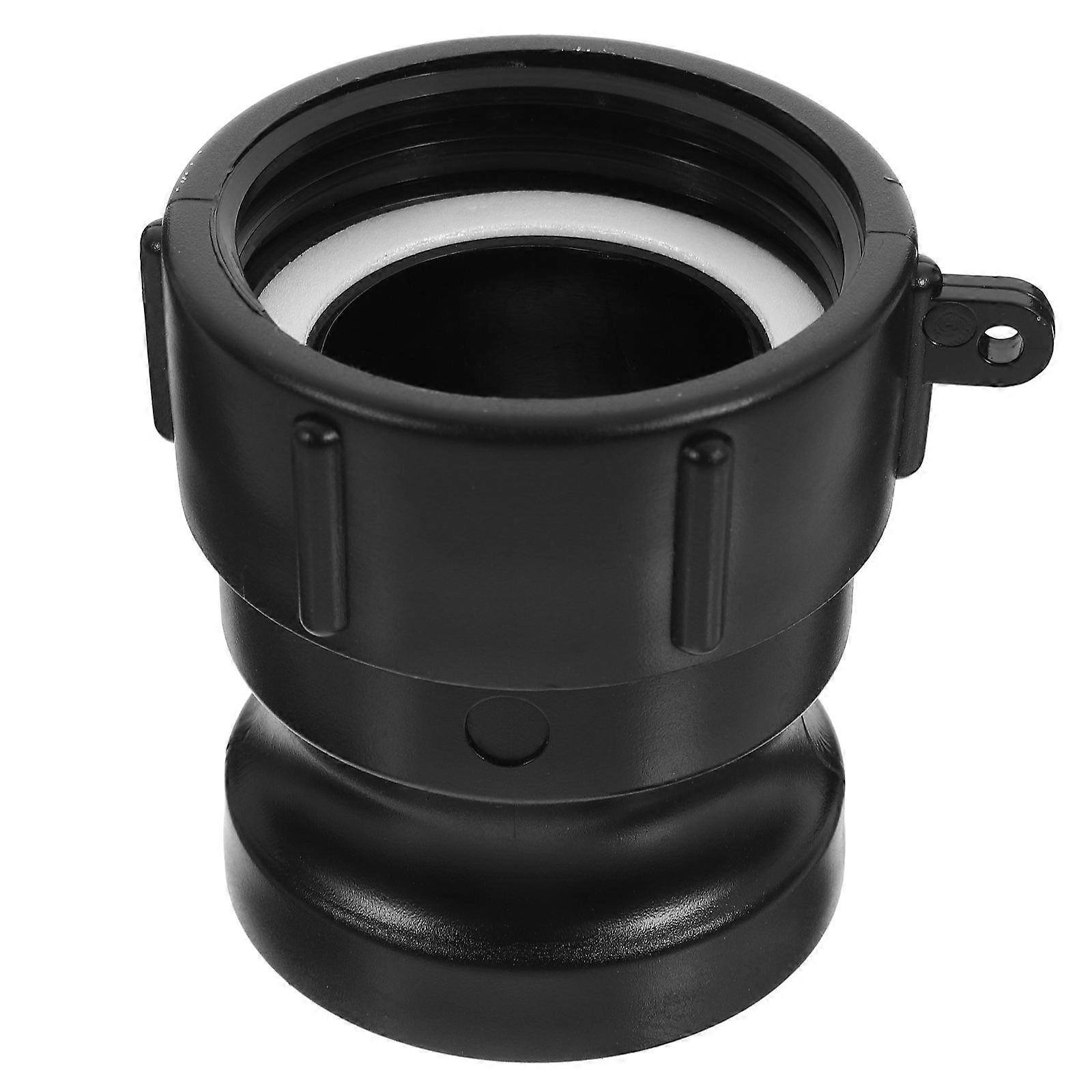 Water Pipe Interface Connector Ibc Tank Adapter Round Shape Pp Material For Professionals 1Pcs