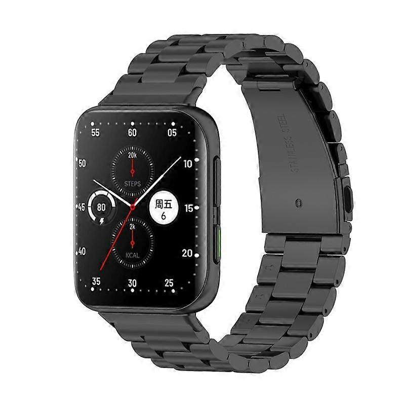 Tri-beads Flat Buckle Titanium Alloy Watch Band